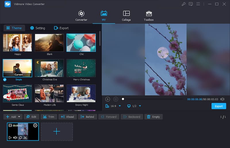 Video toevoegen aan Vidmore Video Converter