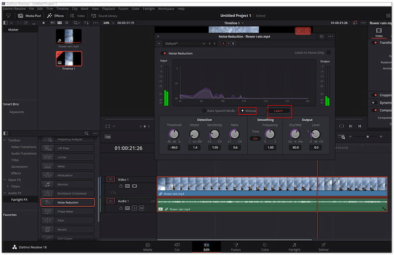 Adjust Volume Knobs