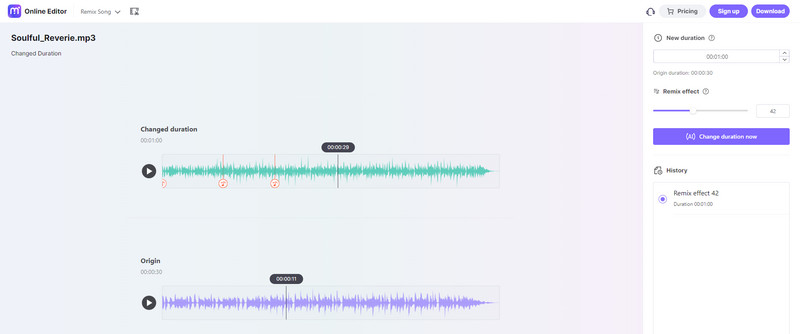 Mídia io Ai Sng Remixer