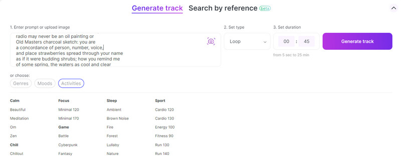 Mubert ai Music Generator