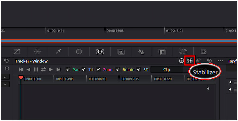 Select Stabilizer Option