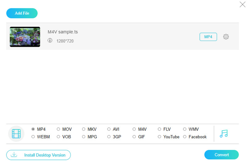 Ts Converter online