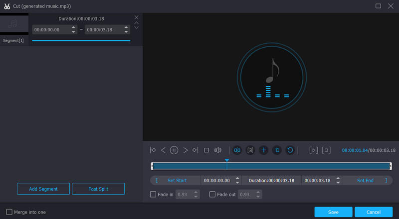 โปรแกรมแปลงไฟล์ Vidmore Astounding Editor