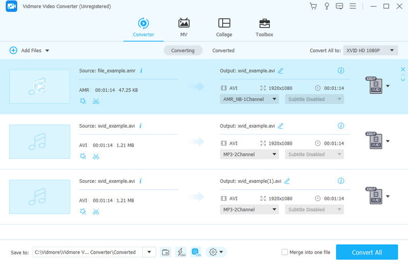 Xvid Converter Vidmore