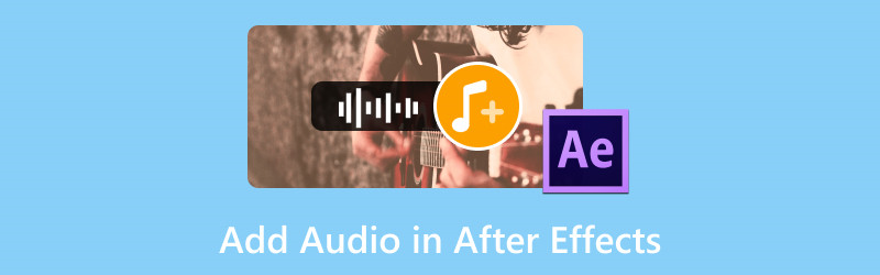 Adăugați audio în After Effects