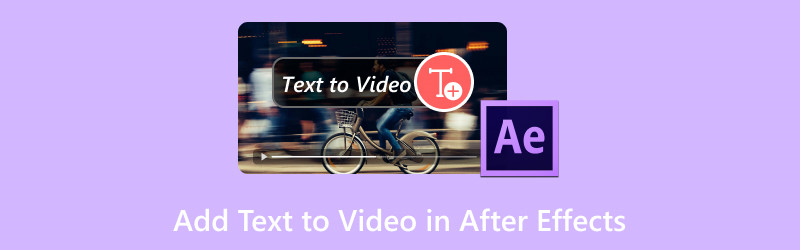 Add Text To Video In After Effects