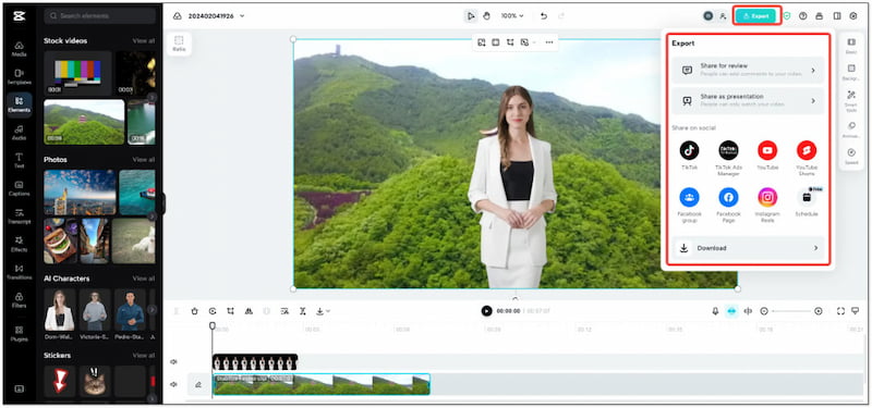 Xuất video ổn định