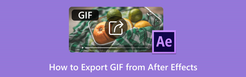 GIF exportálása az After Effectsből