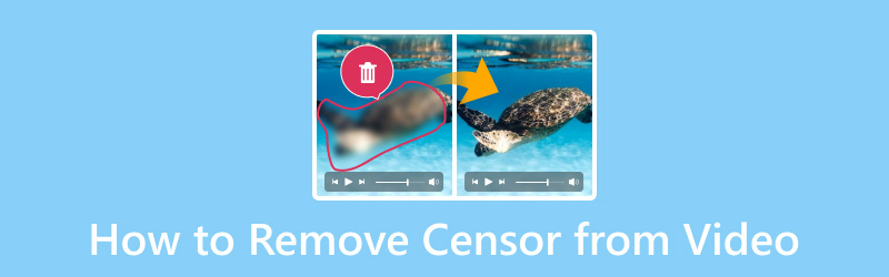 วิธีการลบเซ็นเซอร์ออกจากวิดีโอ