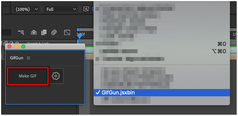 Renderen voor Gif-export