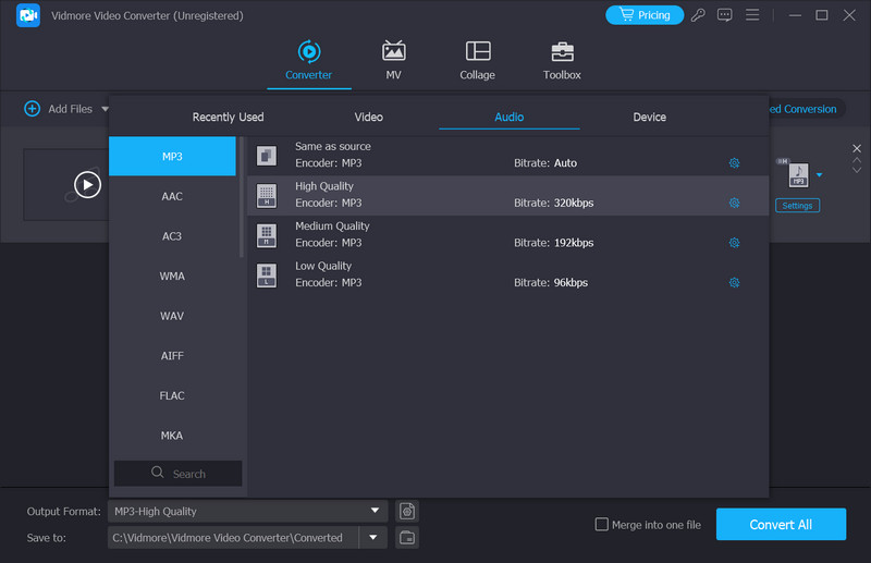 Vidmore Audio Enhancer