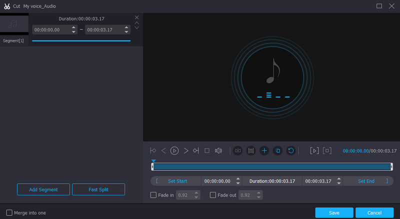 Cel mai bun convertitor de editor audio Vidmore