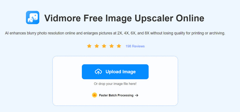 Vidmore Online Upscaler