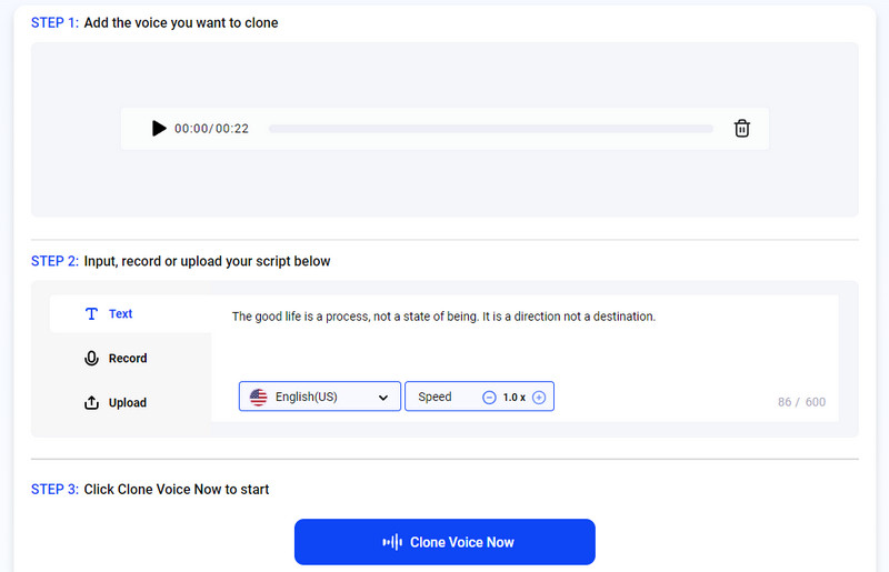 Miocreate AI Fox Voice Generator