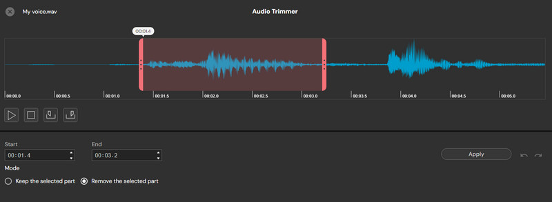 Myedit AI Audio Editor