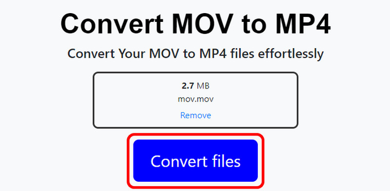 Konverter Mov til Mp4 Movto