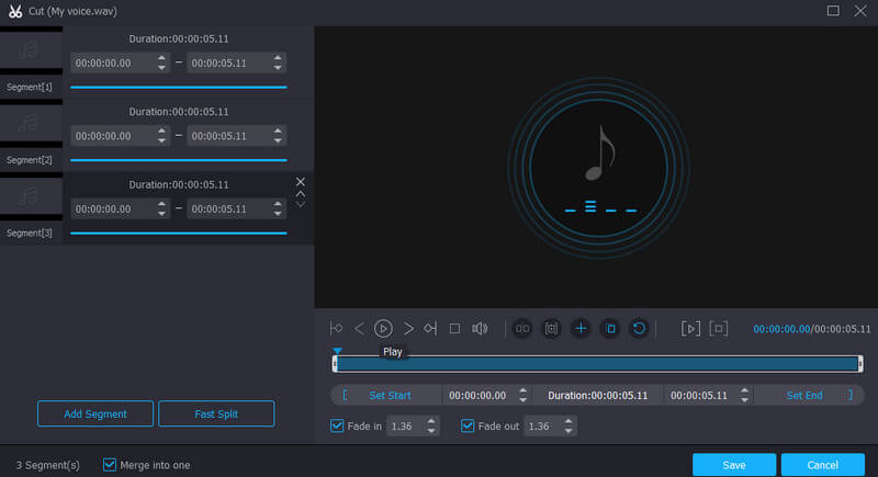 Vidmore Generated AI Voice Editor Converter