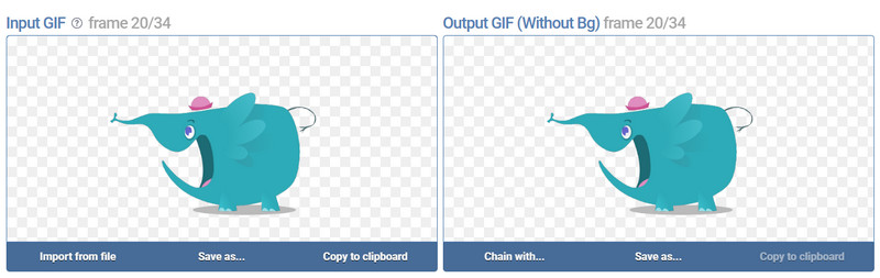 Online Gif Tools Gif Background Remover