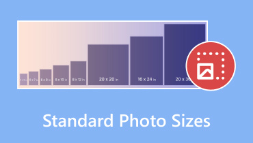 Standardfotostorlekar S