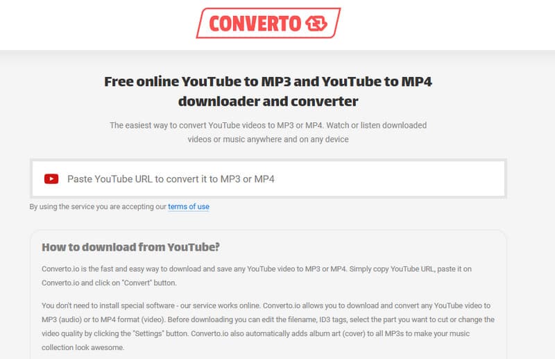 Converto Download Site