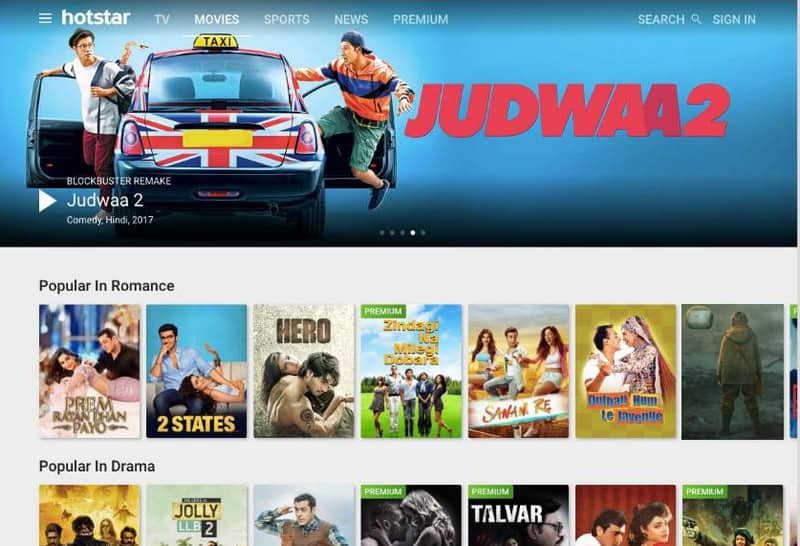 Situs Unduhan Hotstar