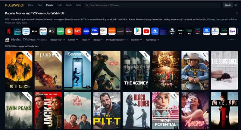 Situs Film Gratis Justwatch