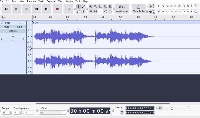 برنامج Audacity للموسيقى