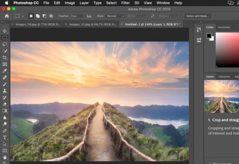 Editare gratuită de fotografii Photoshop pentru Mac