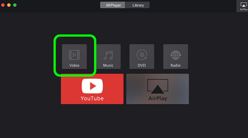 Možnost videa 5Kplayer