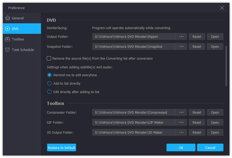 handbrake rip dvd presets