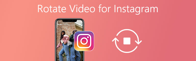 Instagram için videoyu döndürün veya çevirin