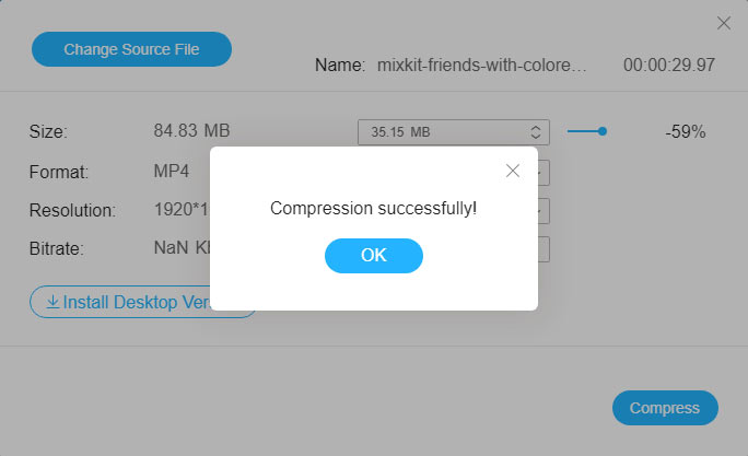 compress video online 2gb