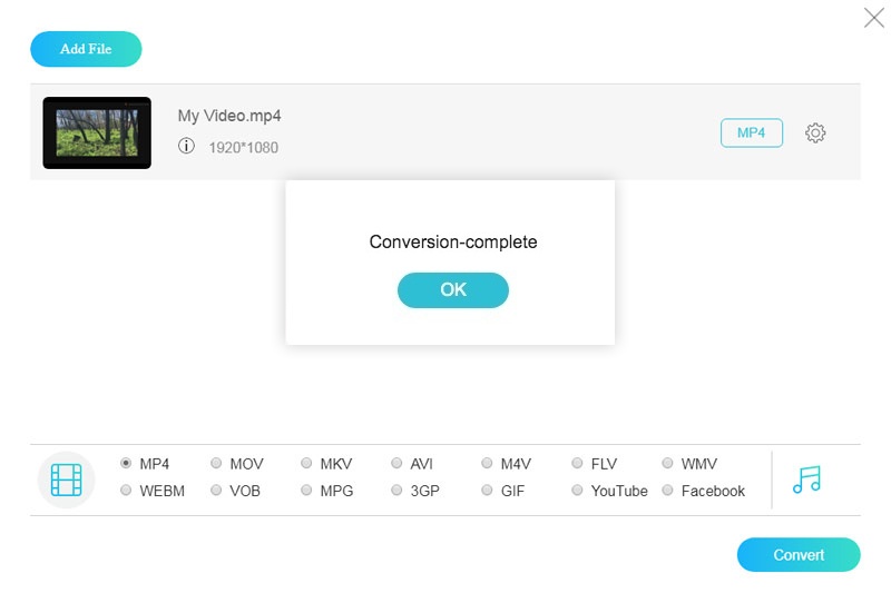 แปลงวิดีโอ AVCHD เป็น MP4