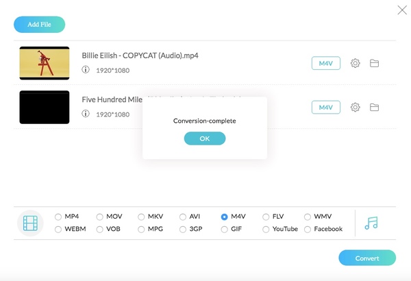 how to convert m4v files to mp4