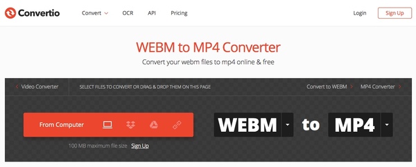 convert webm to mp4 online free