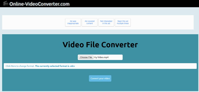 Ingyenes Online Video Converter