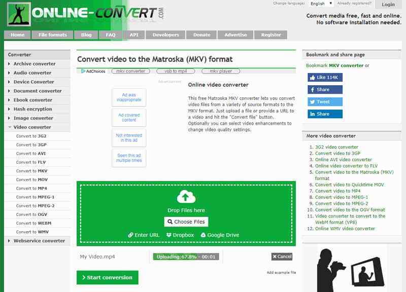 online mp4 bitrate converter