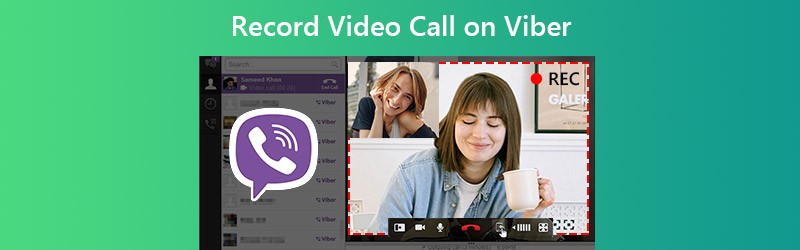 viber video call on laptop