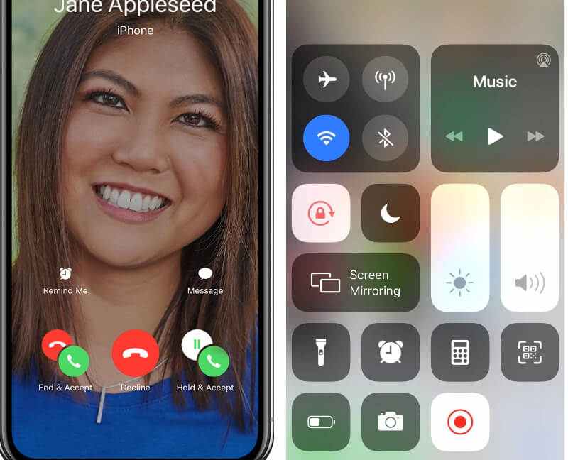 screen record facetime with audio