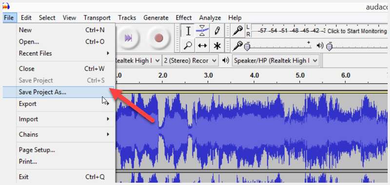 audacity record computer audio windows 10