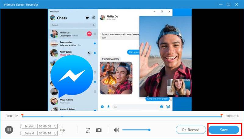 can i record messenger video call with sound