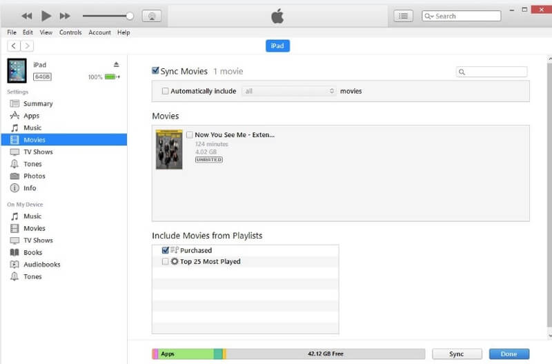 Importeer de geripte dvd-films naar iTunes 