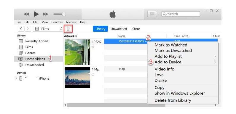 Tambahkan MKV ke iTunes