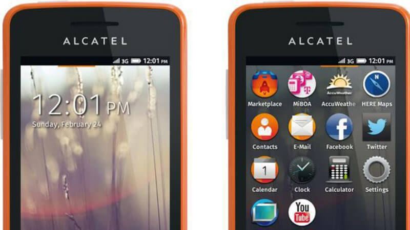 Alcatel Ekranı