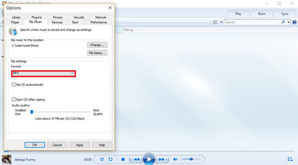 تحويل flac إلى mp3 windows media player