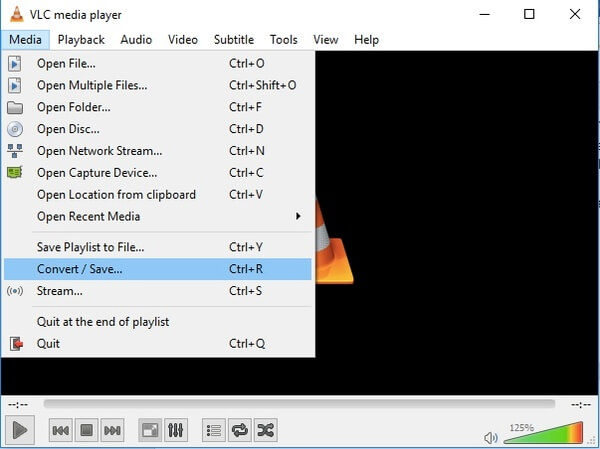 VLC के साथ M2TS को MKV में बदलें