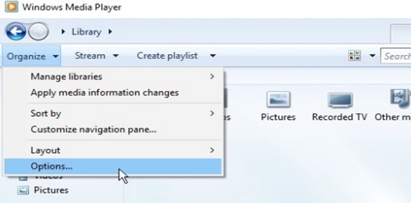 Converti MP4 in MP3 Windows Media Player