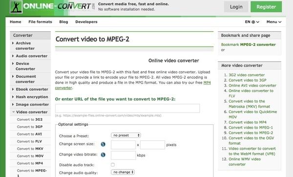 convert mp4 to mpeg for mac