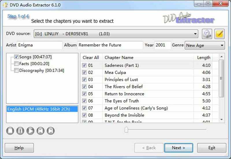 dvd audio extractor freeware