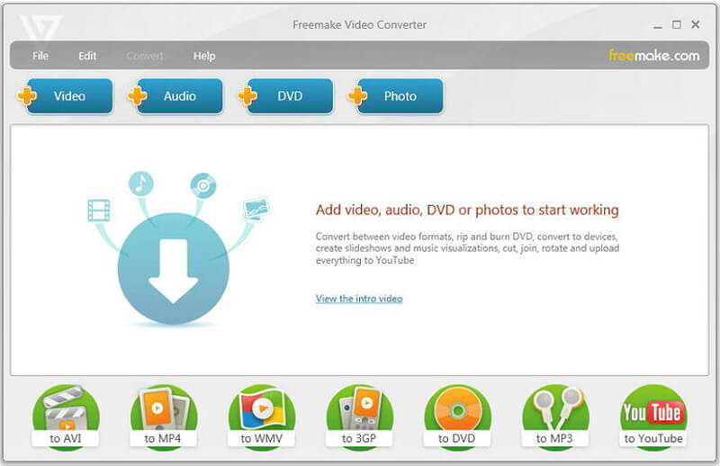 Penukar Video Freemake